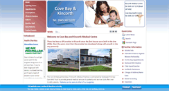 Desktop Screenshot of covebayandkincorthmedical.co.uk